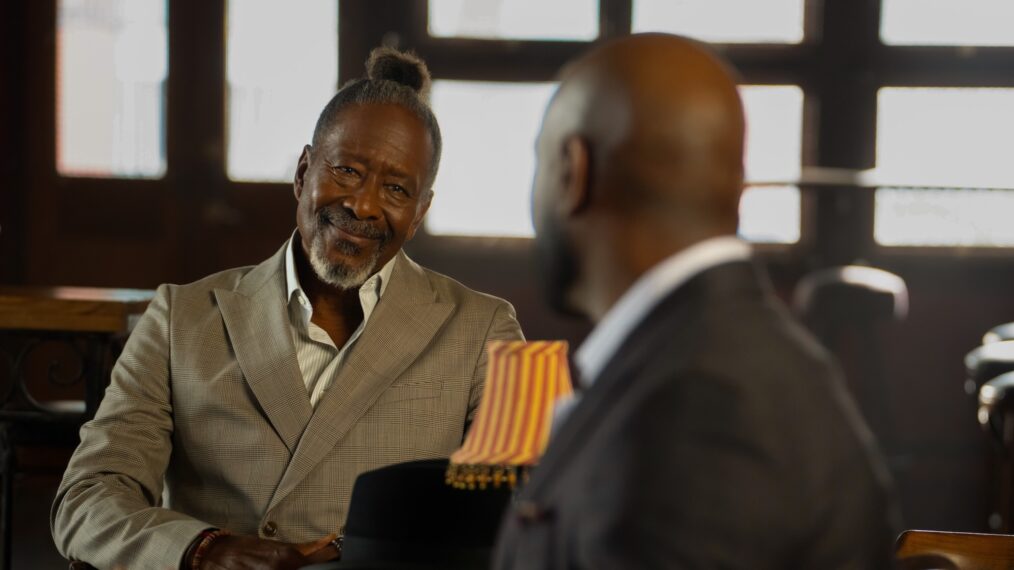 Clarke Peters as Hamish Watson and Morris Chestnut as Dr. John Watson — 'Watson' Season 2 Episode 7 