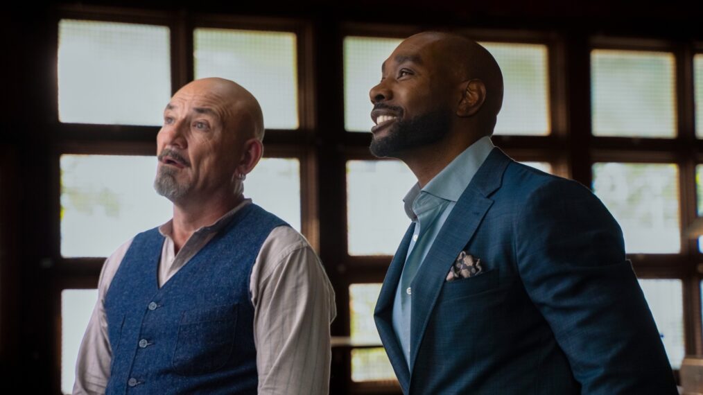 Ritchie Coster as Shinwell Johnson and Morris Chestnut as Dr. John Watson — 'Watson' Season 2 Episode 7 
