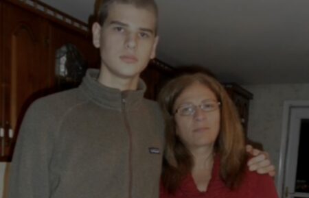 Nathan Carman and Mom Linda