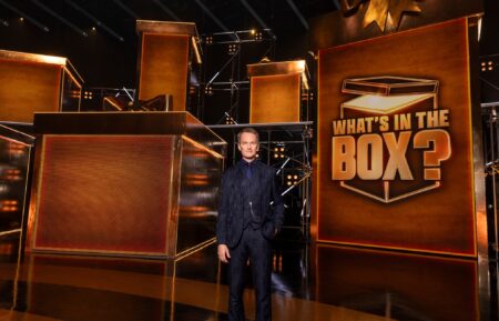 Neil Patrick Harris on the set of 