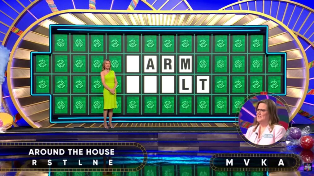'Wheel of Fortune' contestant Delinda Rood during Bonus Round on November 4, 2025