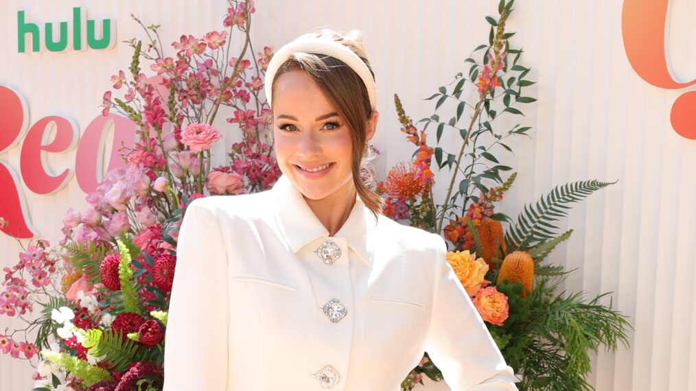 Whitney Leavitt attends Hulu's Get Real House at Casa Lago on April 22, 2025 in Los Angeles, California.