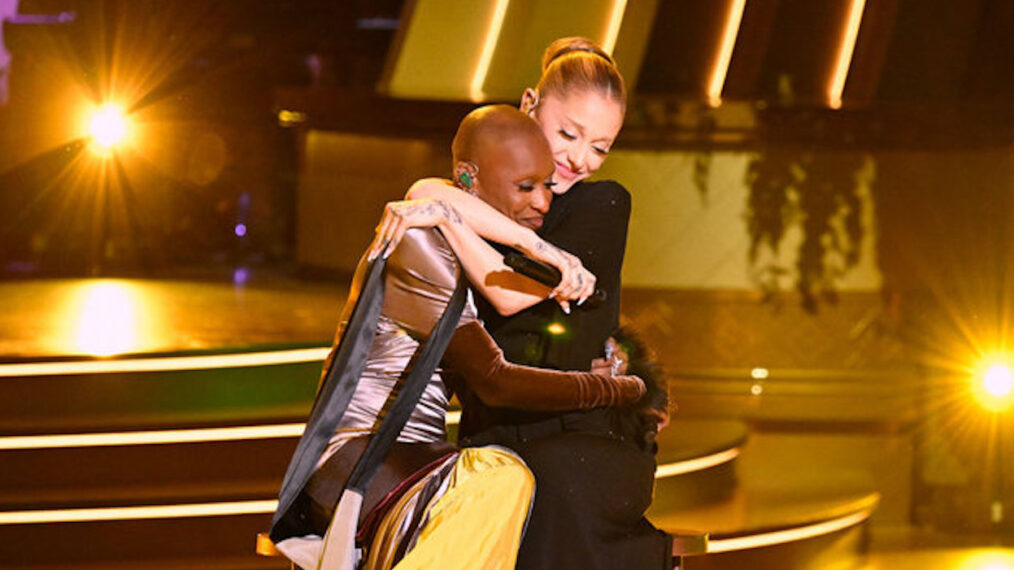 Cynthia Erivo and Ariana Grande in 'Wicked: One Wonderful Night'