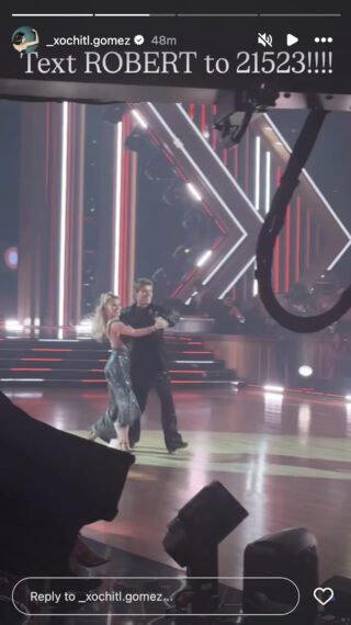 Xochitl Gomez at the 'Dancing With the Stars' Season 34 finale