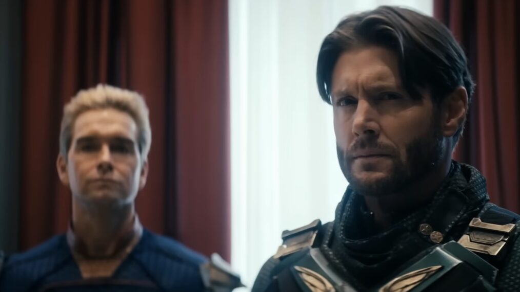 Antony Starr and Jensen Ackles in 'The Boys' Season 5