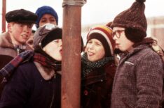 Scott Schwartz, R.D. Robb, Peter Billingsley in 'A Christmas Story'