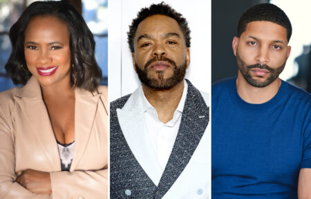 Karen Malina, Norman Nixon and Method Man in A Different World spinoff Series; Method Man attends the New York screening of 