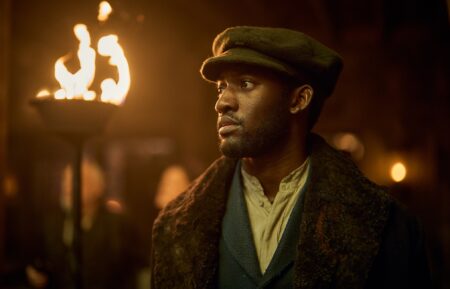 A Thousand Blows/Season 2. Malachi Kirby as Hezekiah in A Thousand Blows. Cr. Robert Viglasky/Disney+ © 2025.