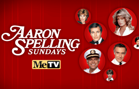 MeTV's Aaron Spelling Sundays logo