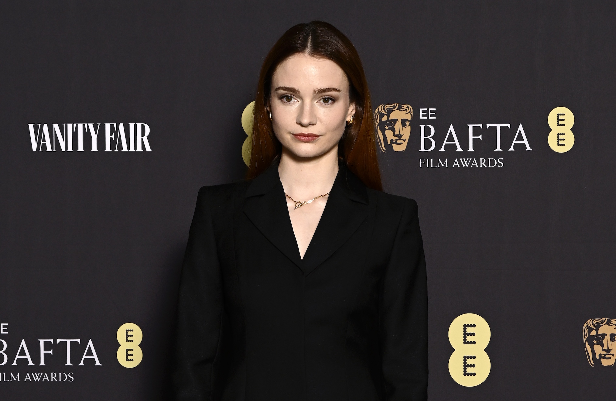 Aisling Franciosi attends the Vanity Fair EE BAFTA 2025 Rising Star Party at the Pavyllon London on February 05, 2025 in London, England