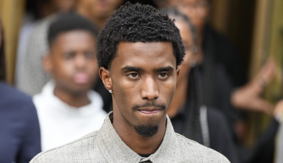 NEW YORK, NEW YORK - JULY 2: King Combs departs federal court after verdicts were announced during Sean Combs' sex trafficking and racketeering trial at Manhattan Federal Court on July 2, 2025 in New York City. Combs has been acquitted of the most serious charges in his case, but was convicted on two counts of transportation to engage in prostitution. (Photo by Eduardo Munoz Alvarez/Getty Images)