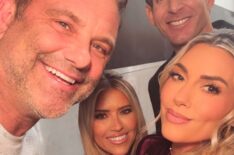 Christopher Larocca, Christina Haack, Tarek El Moussa, and Heather Rae El Moussa, Instagram Story, December 4, 2025.