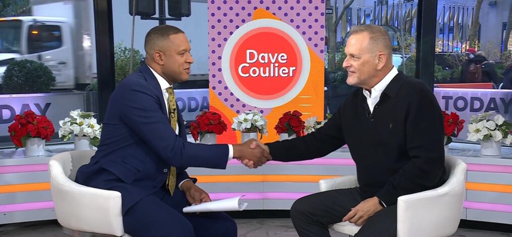 Craig Melvin and Dave Coulier on the December 2, 2025, episode of NBC's 'Today.'