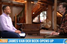 Craig Melvin and James Van Der Beek on the December 19, 2025, episode of NBC's 'Today.'