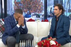 Craig Melvin and John Stamos on the December 12, 2025, episode of NBC's 'Today.'