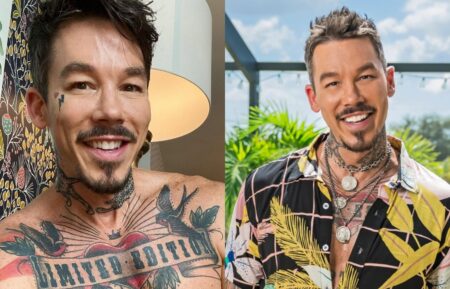 David Bromstad via Instagram, August 17, 2020; David Bromstad on HGTV's 'My Lottery Dream Home,' 2023.