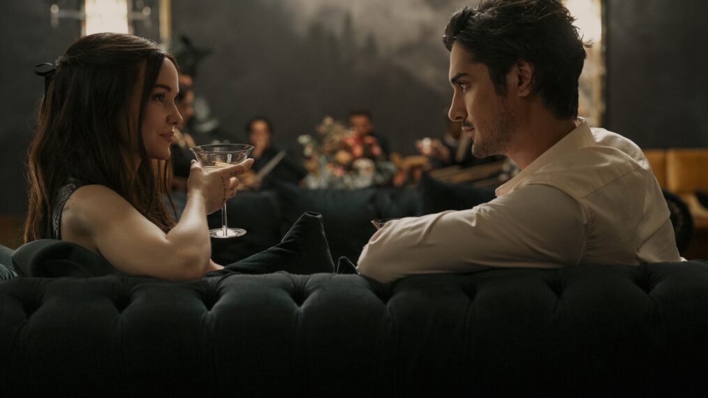 Avan Jogia and Dove Cameron as Oliver Kennedy and Ciara Wyse in 56 Days