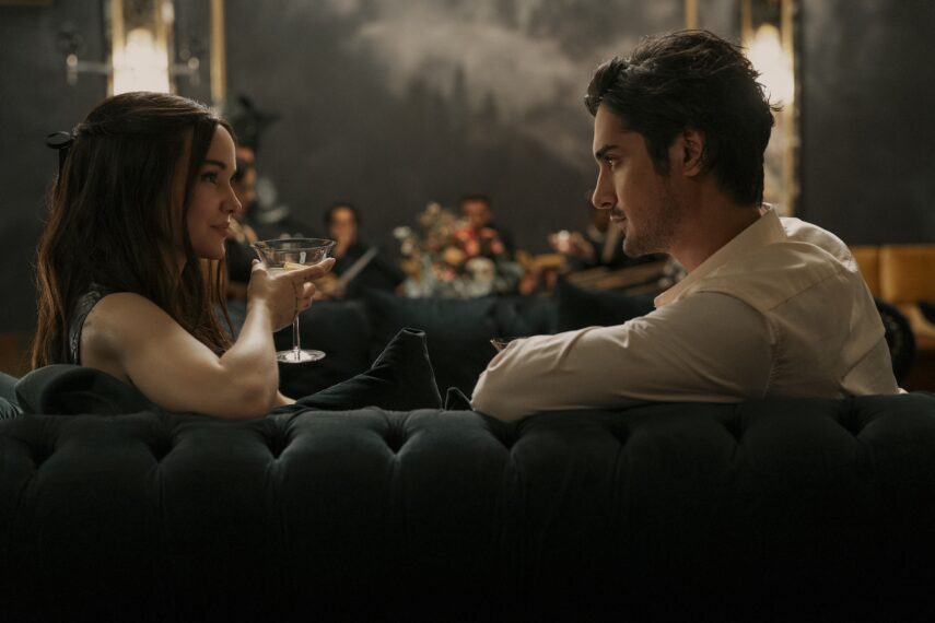 Avan Jogia and Dove Cameron as Oliver Kennedy and Ciara Wyse in 56 Days