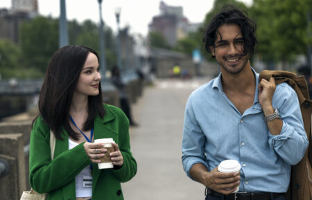 Avan Jogia and Dove Cameron as Oliver Kennedy and Ciara Wyse in 56 Days