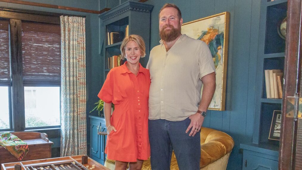 Erin and Ben Napier, 'Home Town' Season 10 promo photo, HGTV, 2026.