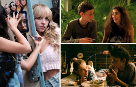 Alexa Demie, Sydney Sweeney; Hunter Schafer and Zendaya; Roni Dalumi