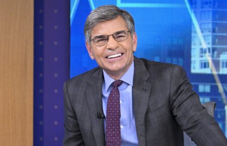 George Stephanopoulos on the January 21, 2025, episode of ABC's 'Good Morning America.'
