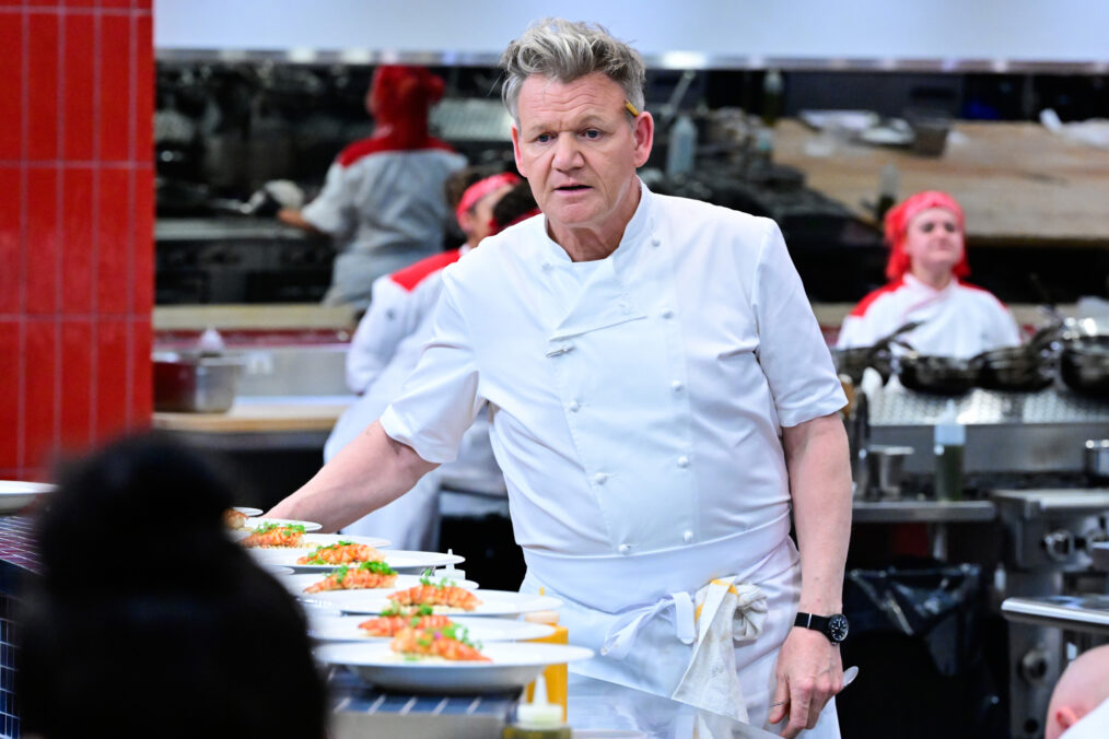 HELL'S KITCHEN: Gordon Ramsay in the 