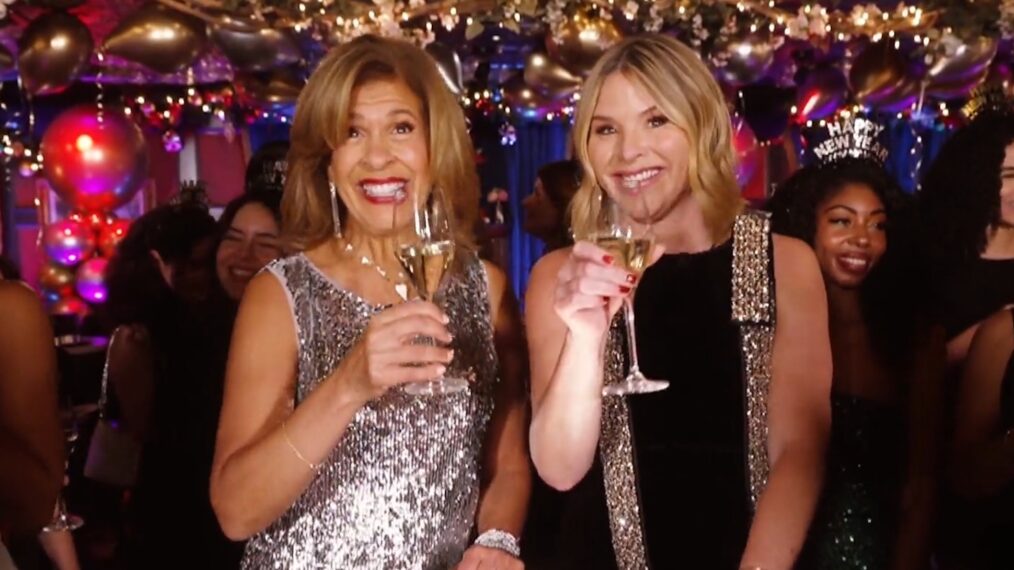 Hoda Kotb and Jenna Bush Hager, 'A Toast to 2025!' special, NBC, airs December 31, 2025.