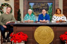 Jesse Palmer, Nancy Fuller, Duff Goldman, and Kardea Brown, 'Holiday Baking Championship' Season 12, Food Network, promo art