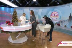 Jenna Bush Hager and Brooke Shields on the December 8, 2025, episode of NBC's 'Today With Jenna & Friends.'