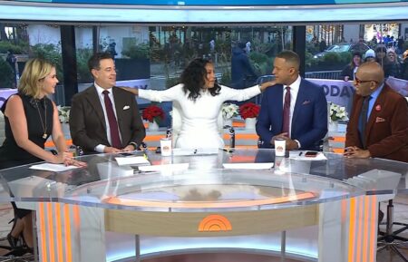 Jenna Bush Hager, Carson Daly, Sheinelle Jones, Craig Melvin, and Al Roker on the December 10, 2025, episode of NBC's 'Today.'
