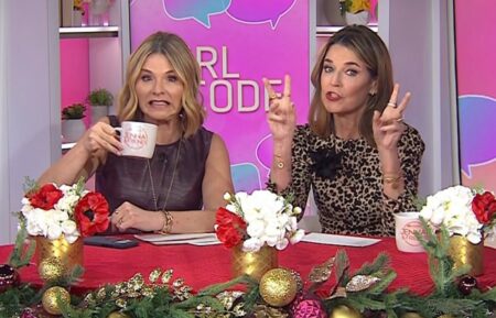 Jenna Bush Hager and Savannah Guthrie on the December 23, 2025, episode of NBC's 'Today With Jenna & Friends.'