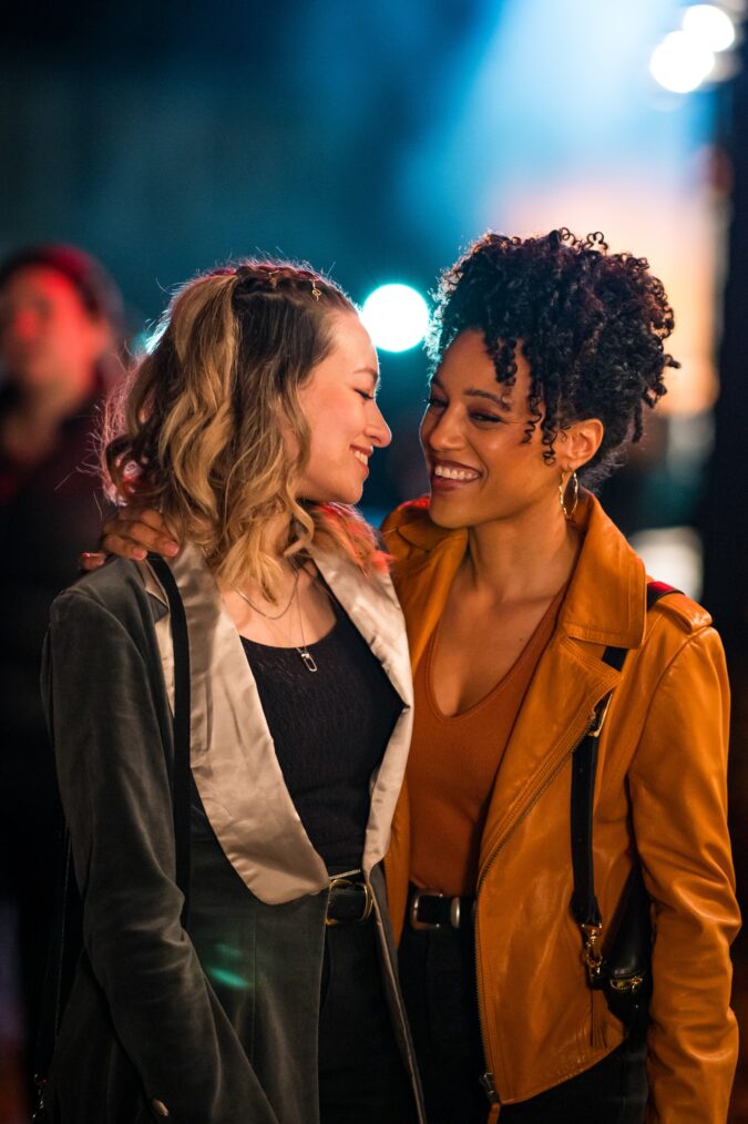 MURDER IN A SMALL TOWN: L-R: Guest Star Jodelle Micah Ferland and Bethany Brown in the “One Las Song” episode of MURDER IN A SMALL TOWN airing Tuesday, Oct. 14 (8:00-9:00PM ET/PT) on FOX. ©2025 Fox Media LLC. CR: Kailey Schwerman/ FOX.