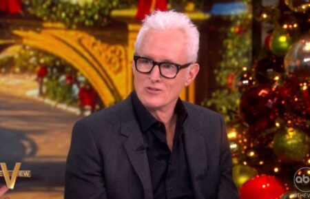 John Slattery on The View (1)
