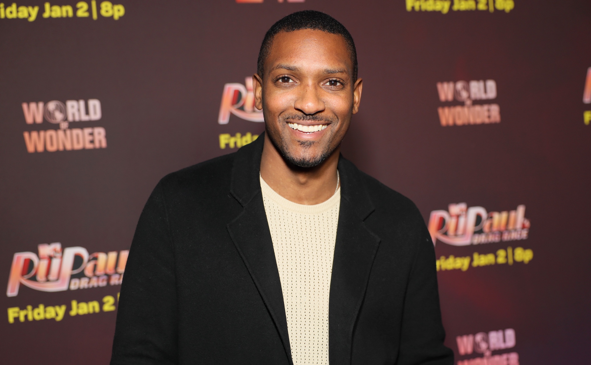 Jordan March attends RuPaul's Drag Race S18 Premiere Event at Aqua New York on December 09, 2025 in New York City.