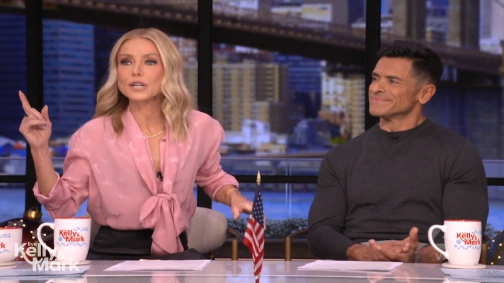 ‘Live’: Kelly Ripa & Mark Consuelos Have Theory Why They Always Get Sick During Holidays
