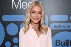 Kelly Ripa attends the SiriusXM Built With Audio event at Storied NYC on October 06, 2025 in New York City.