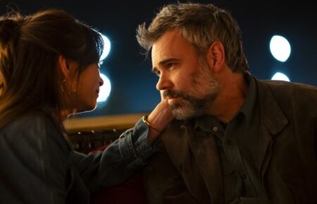 MURDER IN A SMALL TOWN: L-R: Kristin Kreuk and Rossif Sutherland in the 