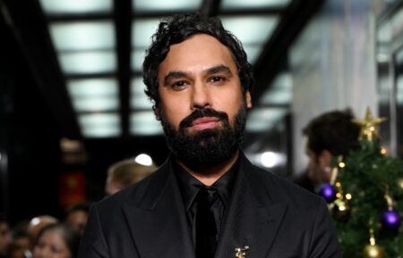 Kunal Nayyar attends World Premiere of Christmas Karma at Curzon Mayfair on November 12, 2025 in London, England.