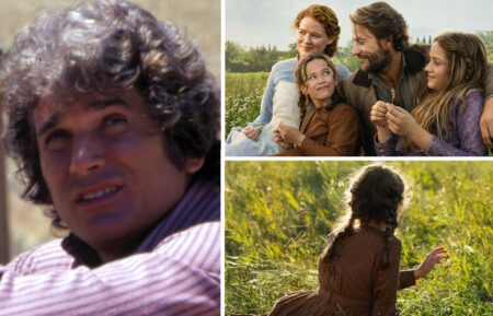 Michael Landon in the original, Netflix's new Little House on the Prairie