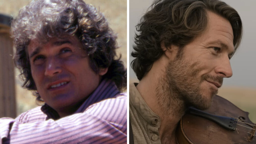 LITTLE HOUSE ON THE PRAIRIE (1974-1983) Michael Landon.; VIOLET, Luke Bracey, 2021. ph: Mark Williams / © Relativity Media / Courtesy Everett Collection
