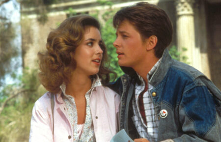 BACK TO THE FUTURE, Claudia Wells, Michael J. Fox