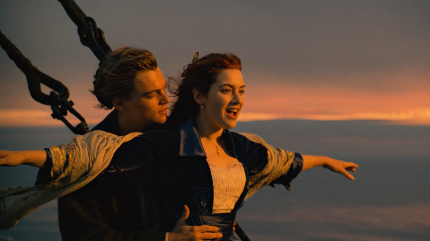 TITANIC, Leonardo DiCaprio and Kate Winslet