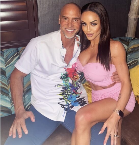 Maria Cozamanis and Damon of Members Only: Palm Beach