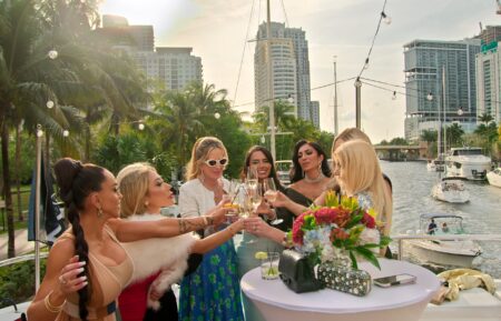 Maria Cozamanis, Hilary Musser, Taja Abitbol, Ro-Mina, Rosalyn Yellin of Members Only: Palm Beach