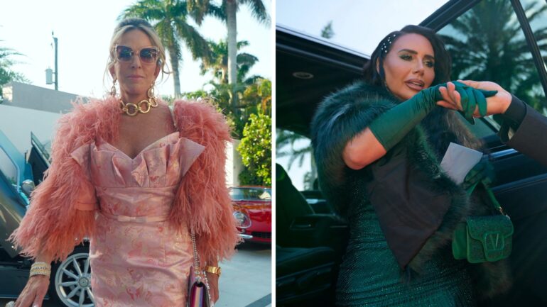 Hilary Musser and Taja Abitbol in Netflix's 'Members Only: Palm Beach'