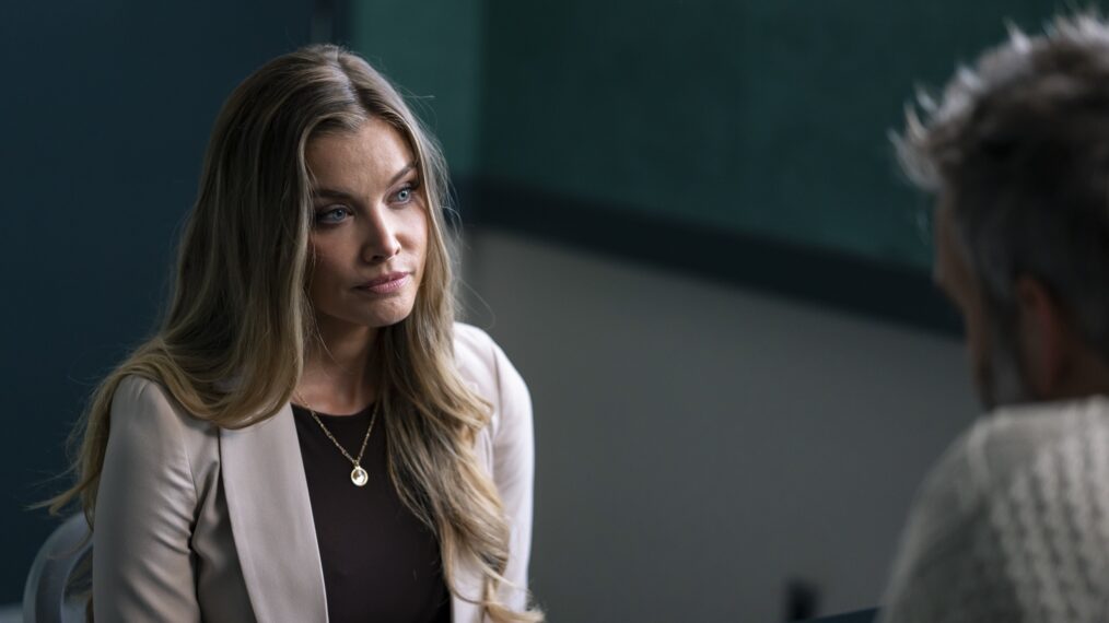 MURDER IN A SMALL TOWN: Guest star Emily Maddison in the 