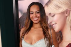 Nia Sioux attends Colleen Hoover's 'Regretting You' Los Angeles Premiere at Paramount Pictures Studios on October 20, 2025, in Los Angeles, California.