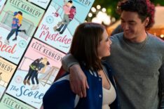 Belmont Cameli and Ella Bright as Garrett and Hannah in Off Campus