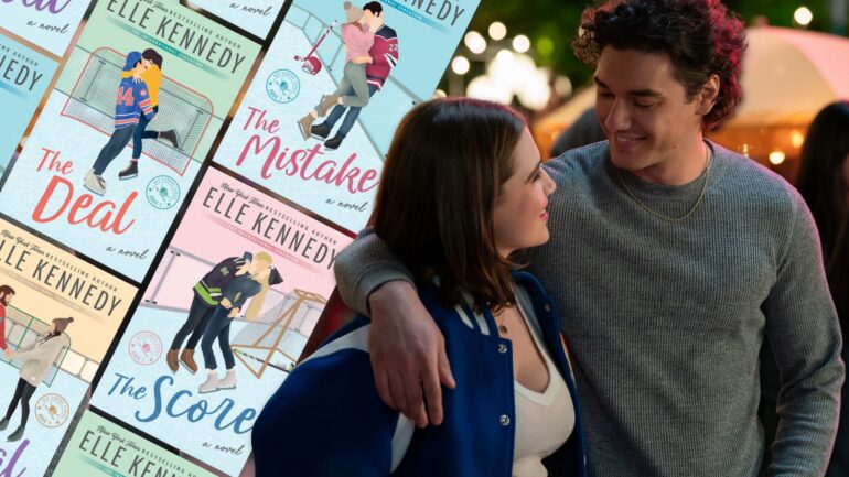 Belmont Cameli and Ella Bright as Garrett and Hannah in Off Campus